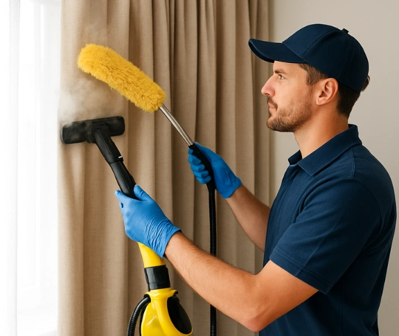 Trusted residential curtain cleaning technician Matty Curtain Cleaning bedford-road-vic QLD