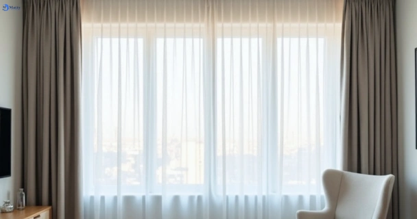 Freshly steam cleaned curtains in bedford-road-vic QLD